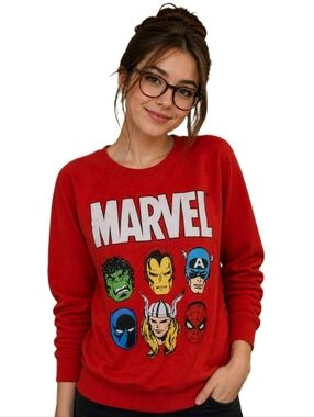 RARE Marvel 2-in-1 Reversable Sweatshirt